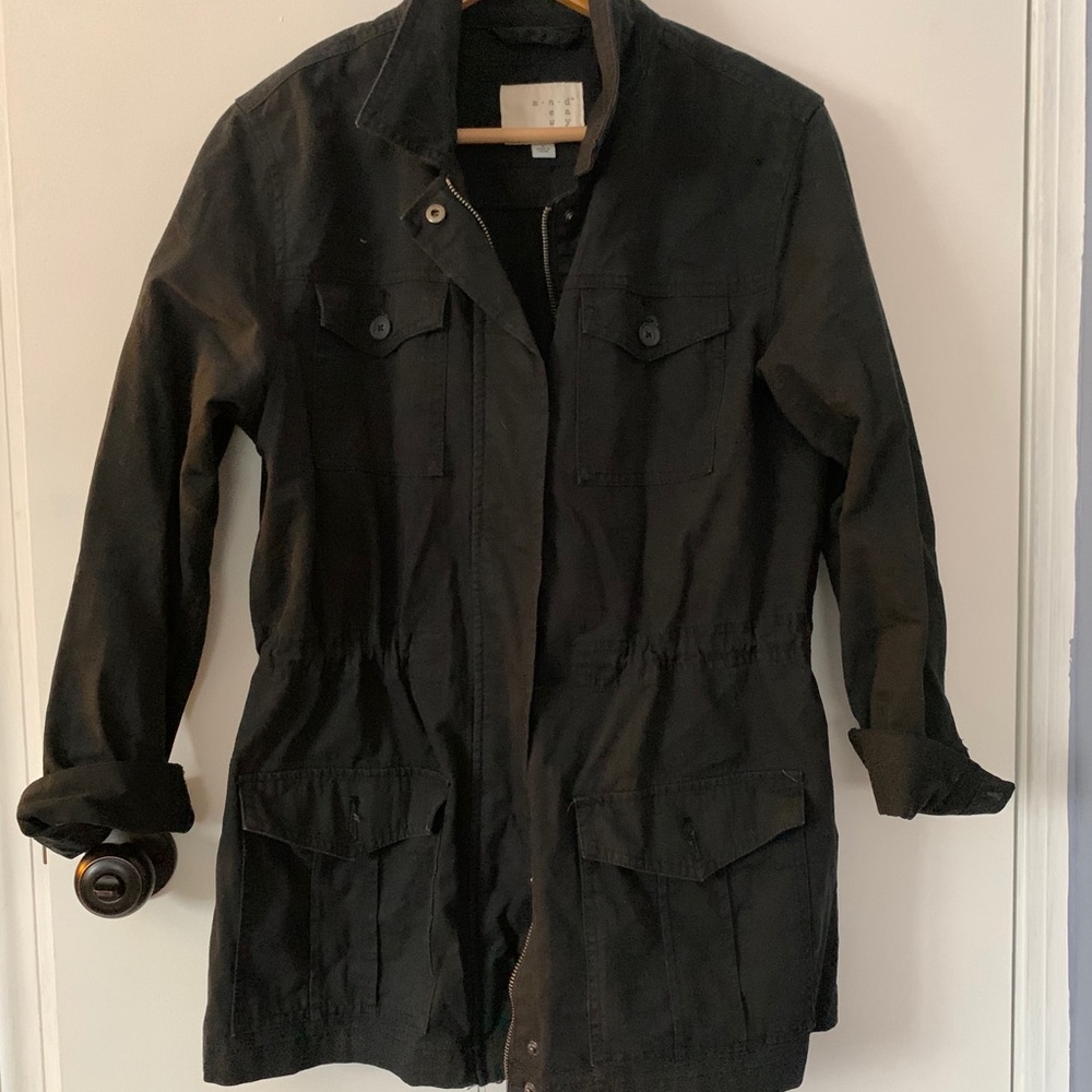 Black Utility Jacket a new day